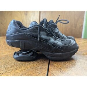 Z-Coil Pain Relief Orthopedic Footwear Black Leather Comfort Shoes Mens Size 10